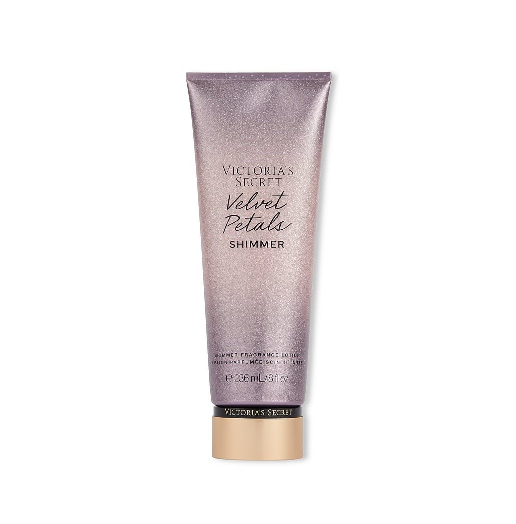 VICTORIA SECRET FRAGRANE LOTION 236ml - VELVET PETALS SHIMMER. فيكتوريا سيكريت مرطب للجسم